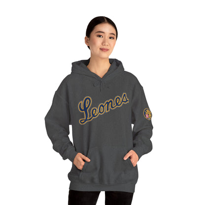 Venezuelan Baseball Fan, Leones del Caracas Unisex Heavy Blend™ Hooded Sweatshirt