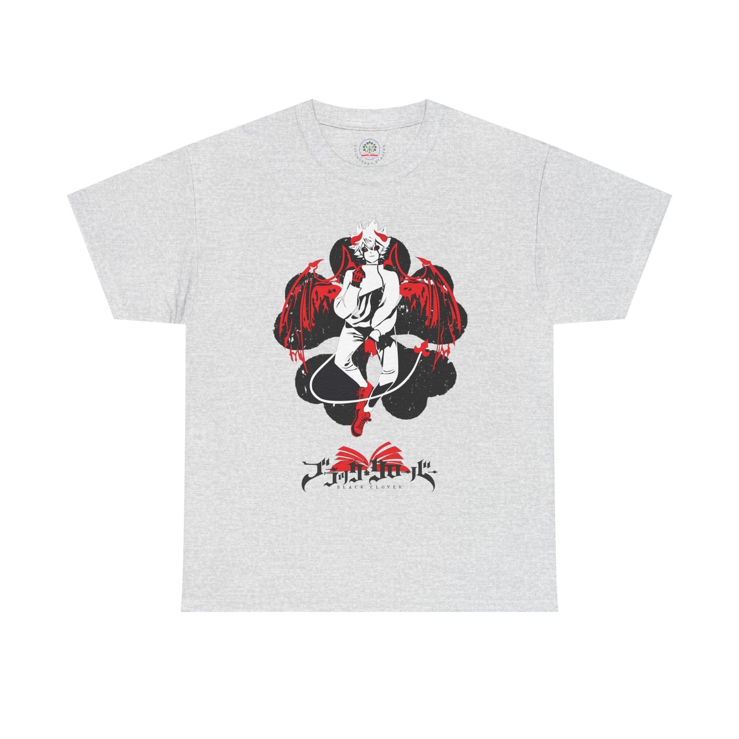 Black Clover Asta Demon Tee, Anime Inspired Graphic Casual T-Shirt Unisex