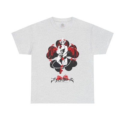 Black Clover Asta Demon Tee, Anime Inspired Graphic Casual T-Shirt Unisex
