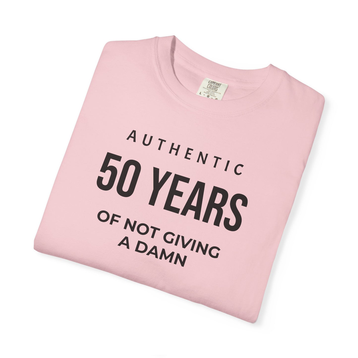 Many Years of Not Giving a Damn T-Shirt — Funny Custom Age Birthday Tee