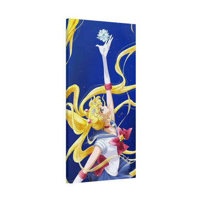 Canvas Print, Sailor Moon Silver Crystal, Matte Wall Art, Home Decor, Anime