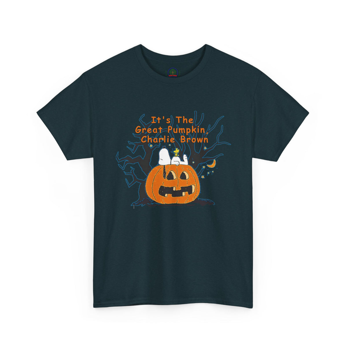 Pumpkin Tee, Spooky Fall T-Shirt, Halloween Charlie Brown Shirt, Snoopy - Secondhand Readers