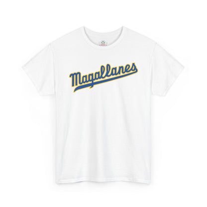 Venezuelan Navegantes del Magallanes baseball fan T-shirt, unisex softstyle shirt featuring team logo and design.