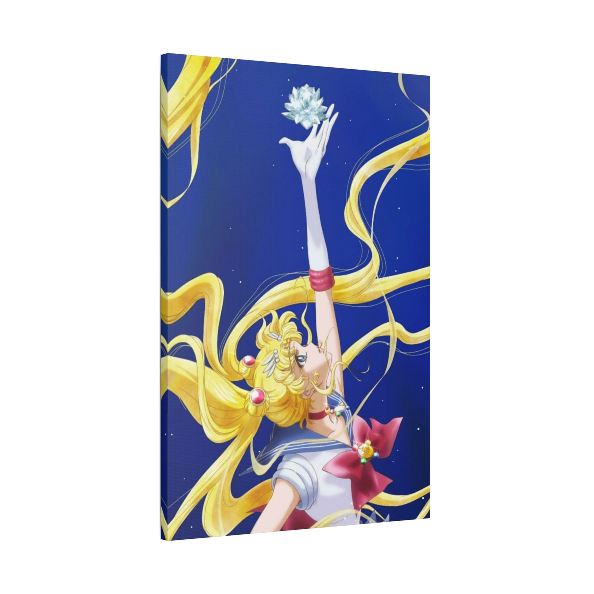 Canvas Print, Sailor Moon Silver Crystal, Manga Satin Wall Art, Home Decor, Anime - Secondhand Readers
