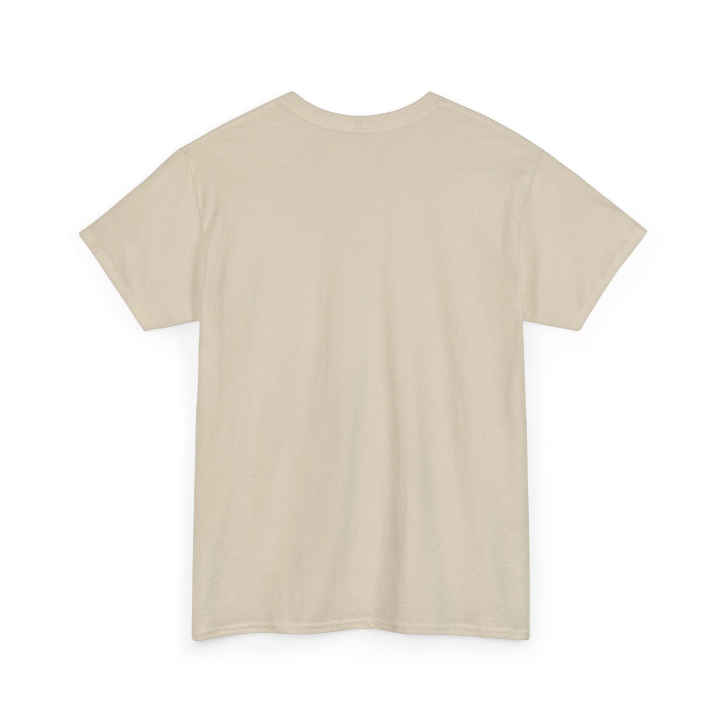 Respect the Locals Bison Patch T-Shirt featuring a bison graphic, ideal for hiking and camping enthusiasts, by Printify.