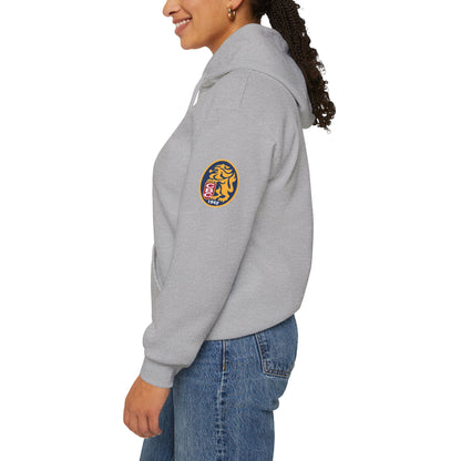 Venezuelan Baseball Fan, Leones del Caracas Unisex Heavy Blend™ Hooded Sweatshirt