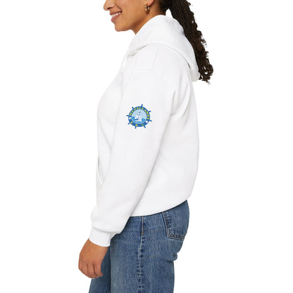 Venezuelan Baseball Fan, Navegantes del Magallanes Unisex Heavy Blend™ Hooded Sweatshirt