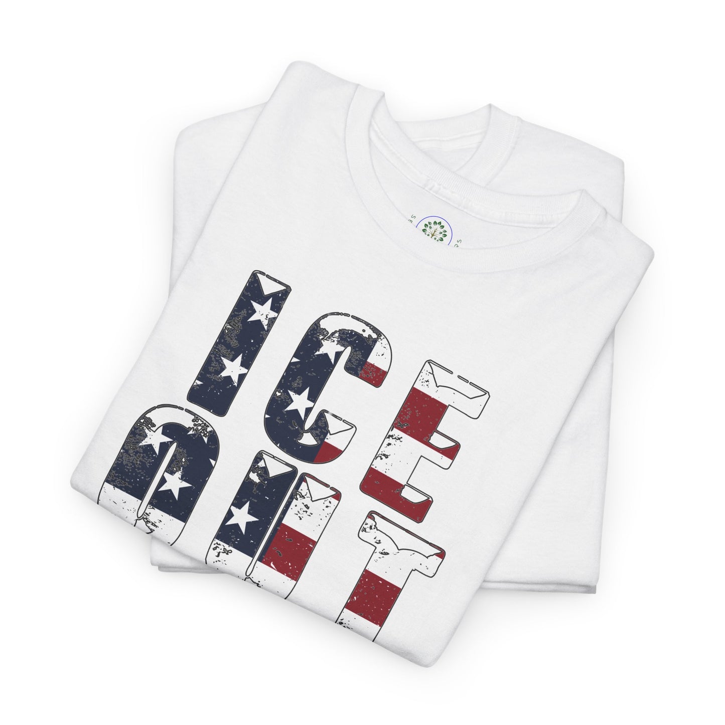 ICE OUT NOW Protest Tee, Immigration Rights Political Statement