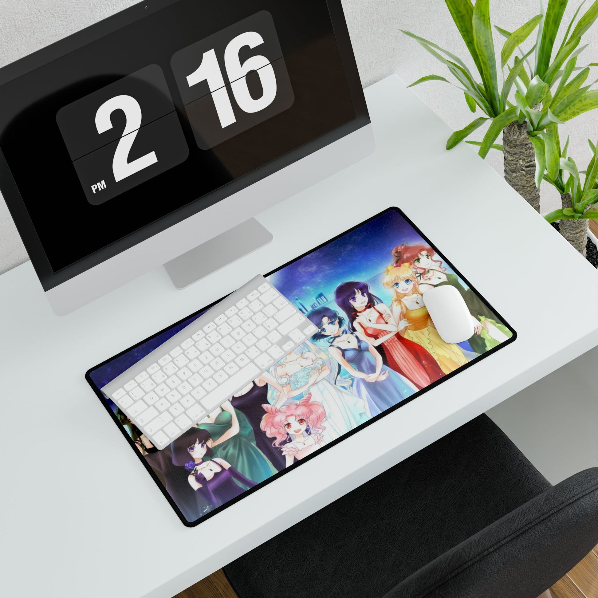 Sailor Princesses Anime Desk Mat | Sailor Moon Playmat, MTG TCG, Manga Gamer - Secondhand Readers