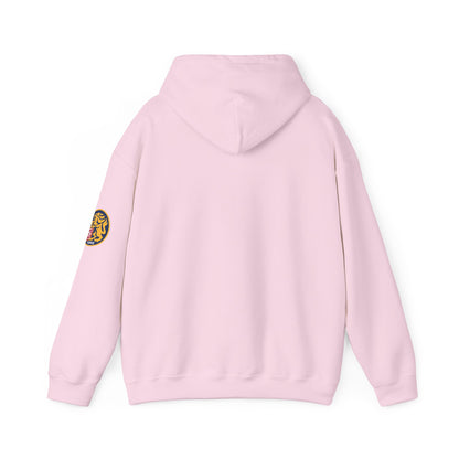 Venezuelan Baseball Fan, Leones del Caracas Unisex Heavy Blend™ Hooded Sweatshirt