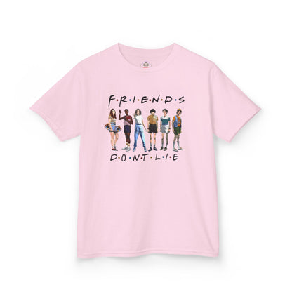 Friends Don't Lie Kids Tee, 80's Vibe, TV-Inspired, Stranger Valentine Gift Children's size - Secondhand Readers