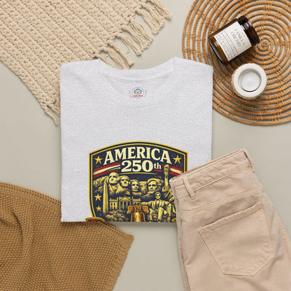 America 250 Anniversary Crest Tee | 4th of July USA