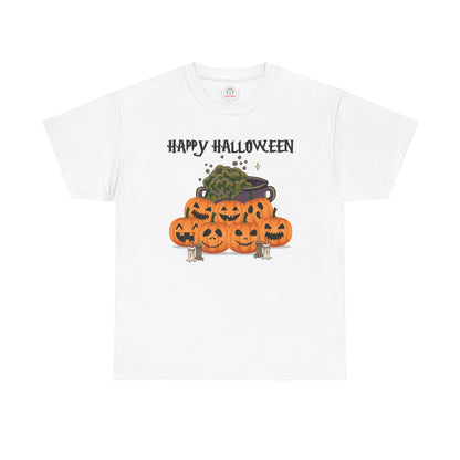 Happy Halloween Unisex Tee, Funny Pumpkin Shirt, Fall Apparel, Spooky Season - Secondhand Readers