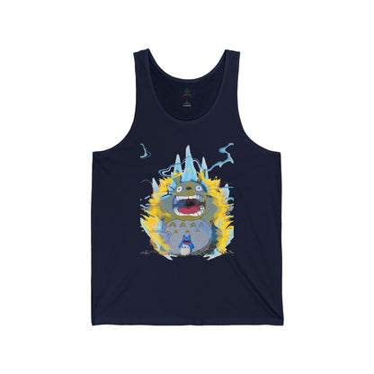 Anime Tank Top, Studio Ghibli Shirt, Totoro Super Saiyan Dragon Ball Unisex