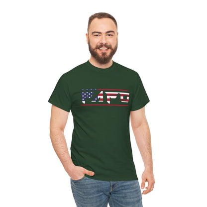 America First FAFO Shirt | Support ICE, Political Statement Tee