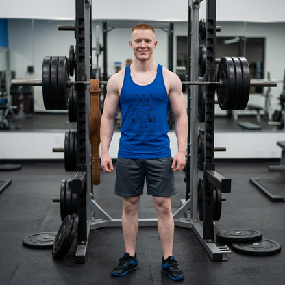 Never Skip Leg Day Unisex Tank Top | Gym Jokes, Workout Motivation
