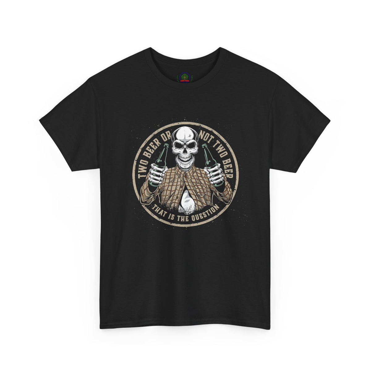 Funny Halloween Skeleton Tee, Two Beer or not Two Beer, Halloween Party Shirt
