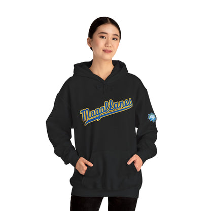 Venezuelan Baseball Fan, Navegantes del Magallanes Unisex Heavy Blend™ Hooded Sweatshirt