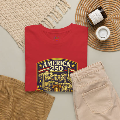 America 250 Anniversary Crest Tee | 4th of July USA