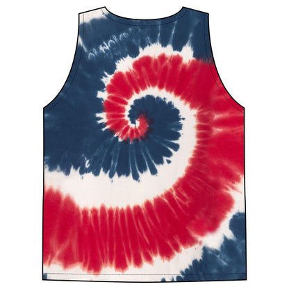 God Bless The USA Unisex Tie-Dye Tank Top