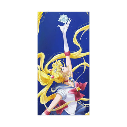 Canvas Print, Sailor Moon Silver Crystal, Matte Wall Art, Home Decor, Anime