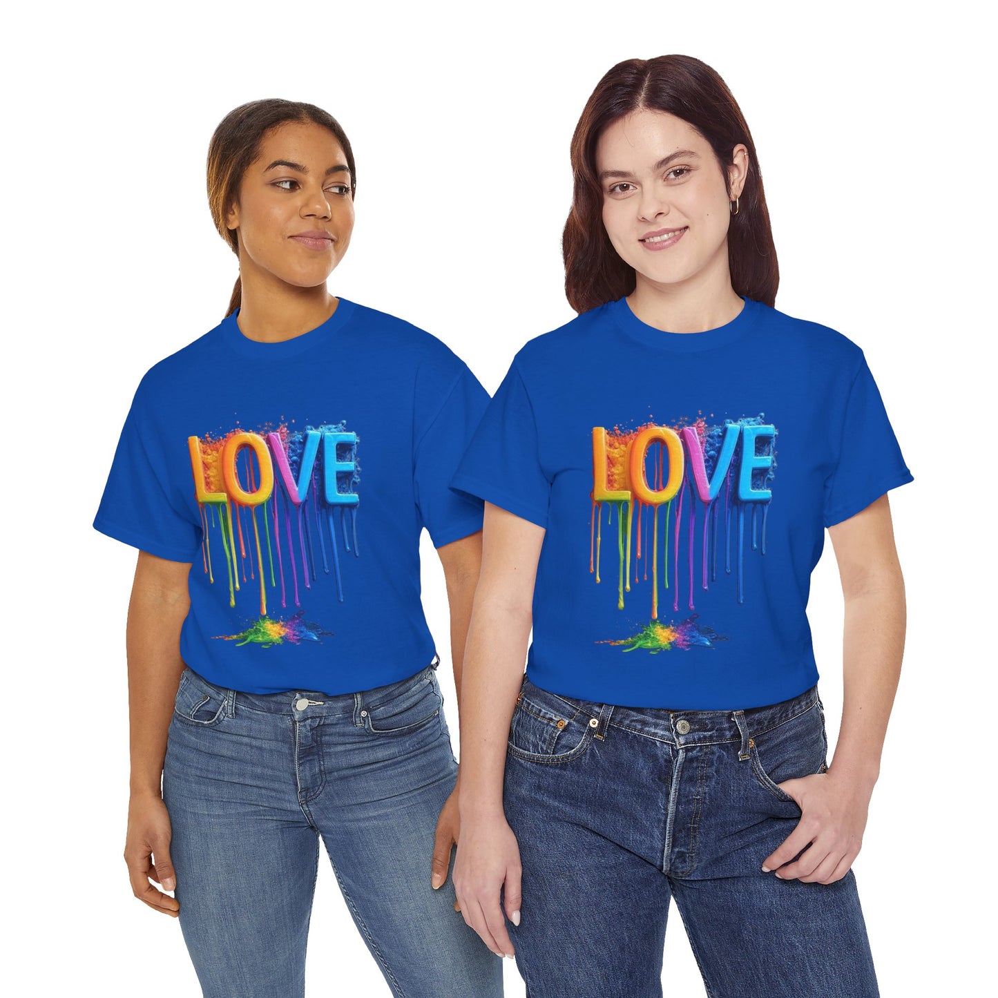 Rainbow Love Pride Unisex Tee - LGBTQ T-Shirt, Pride Apparel, LGBTQ Clothing