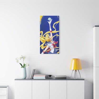 Canvas Print, Sailor Moon Silver Crystal, Matte Wall Art, Home Decor, Anime