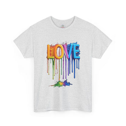 Rainbow Love Pride Unisex Tee - LGBTQ T-Shirt, Pride Apparel, LGBTQ Clothing