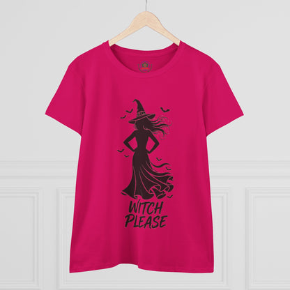 Witch Please Tee - Sassy Women's Halloween Witch Graphic T-Shirt