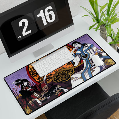 Anime-Inspired XXXHolic Desk Mat — Yuuko Ichihara & Clow Reed Playmat, Manga, TCG & MTG Fans