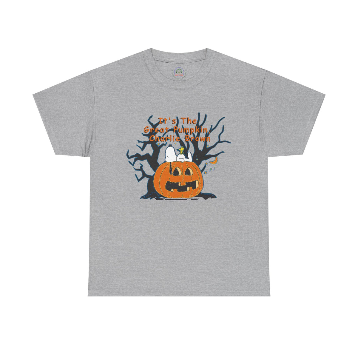 Pumpkin Tee, Spooky Fall T-Shirt, Halloween Charlie Brown Shirt, Snoopy - Secondhand Readers