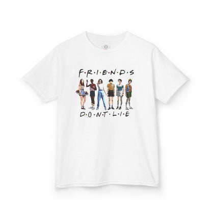 Friends Don't Lie Kids Tee, 80's Vibe, TV-Inspired, Stranger Valentine Gift Children's size - Secondhand Readers