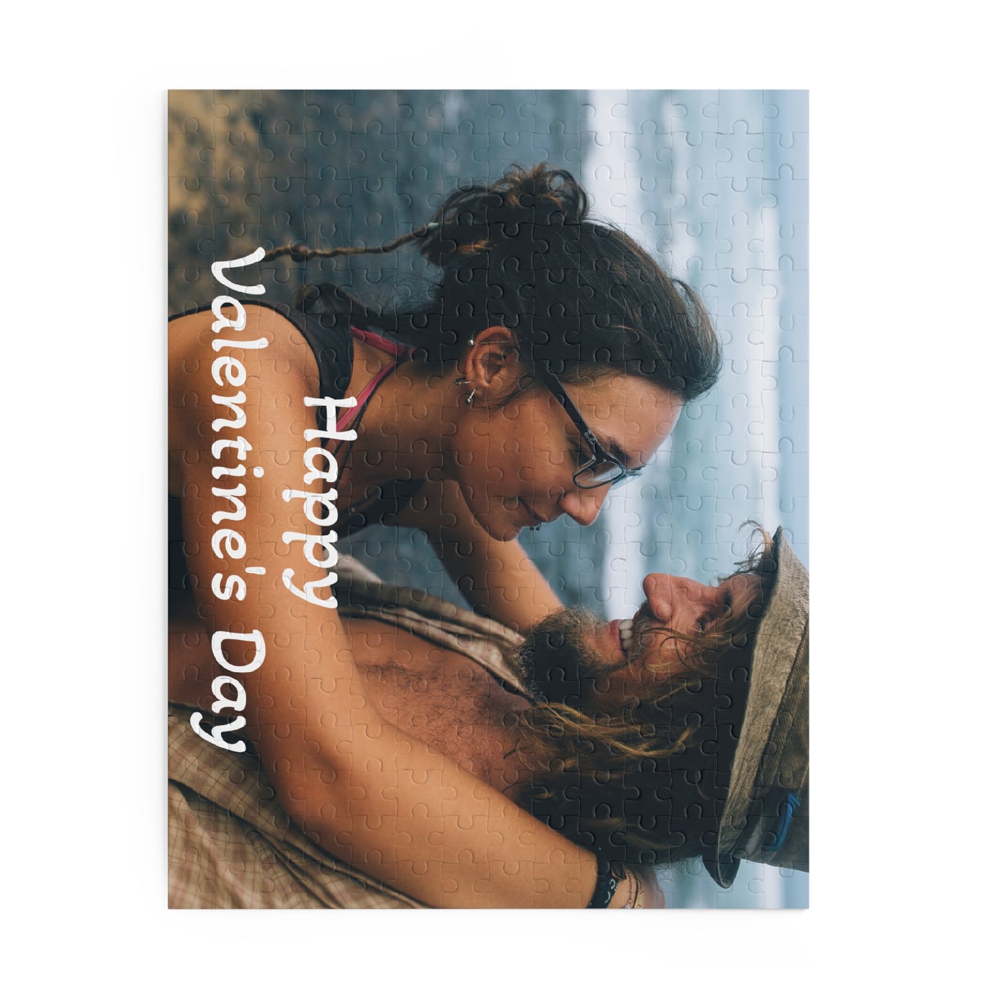 Custom Couples Photo Puzzle 120-252-500 Piece Puzzle, Personalized Valentines Day Gift