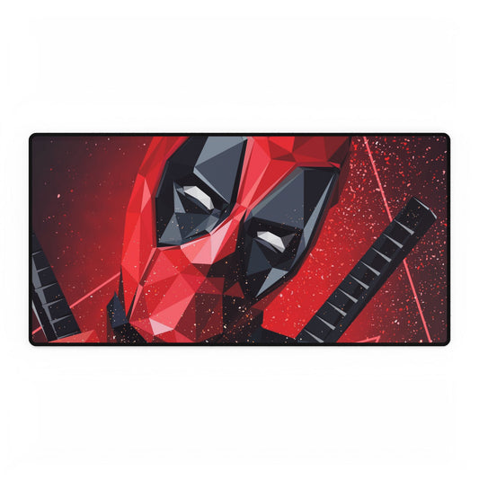 Deadpool Pixel Art Playmat, Marvel Comics Desk Mat, MTG, TCG, Gamer Desk Mats