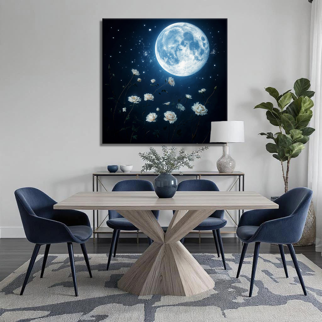 Lunar Canvas Wall Art - Secondhand Readers