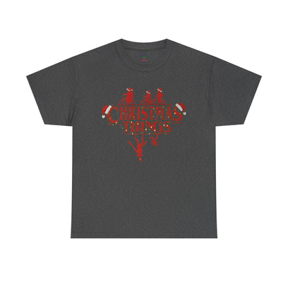 Christmas Things Retro Upside Down T-Shirt | Holiday Graphic Tee
