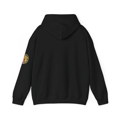 Venezuelan Baseball Fan, Leones del Caracas Unisex Heavy Blend™ Hooded Sweatshirt