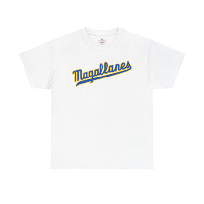 Venezuelan Navegantes del Magallanes baseball fan T-shirt, unisex softstyle, featuring team logo and vibrant colors.