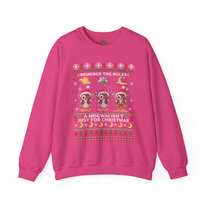Gremlins Mogwai Ugly Christmas Sweater Crewneck Sweatshirt | Retro Holiday