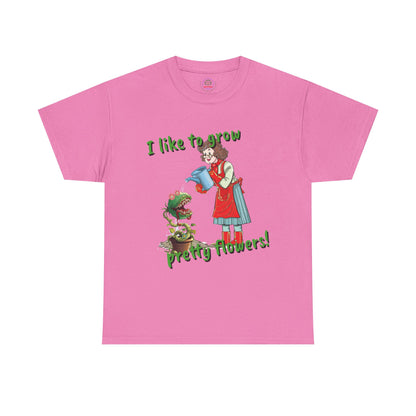 Gardening Tee, Floral T-Shirt for Plant Lovers, I like to grow pretty flowers
