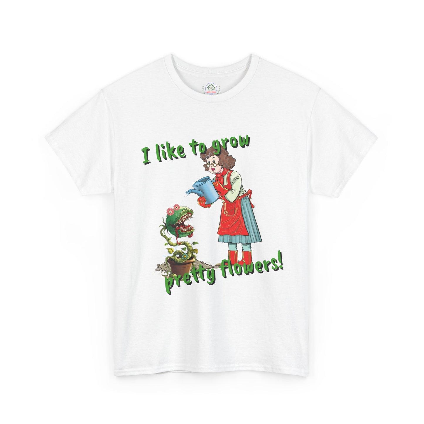 Gardening Tee, Floral T-Shirt for Plant Lovers, I like to grow pretty flowers