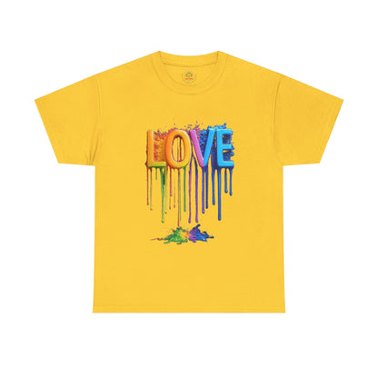 Rainbow Love Pride Unisex Tee - LGBTQ T-Shirt, Pride Apparel, LGBTQ Clothing