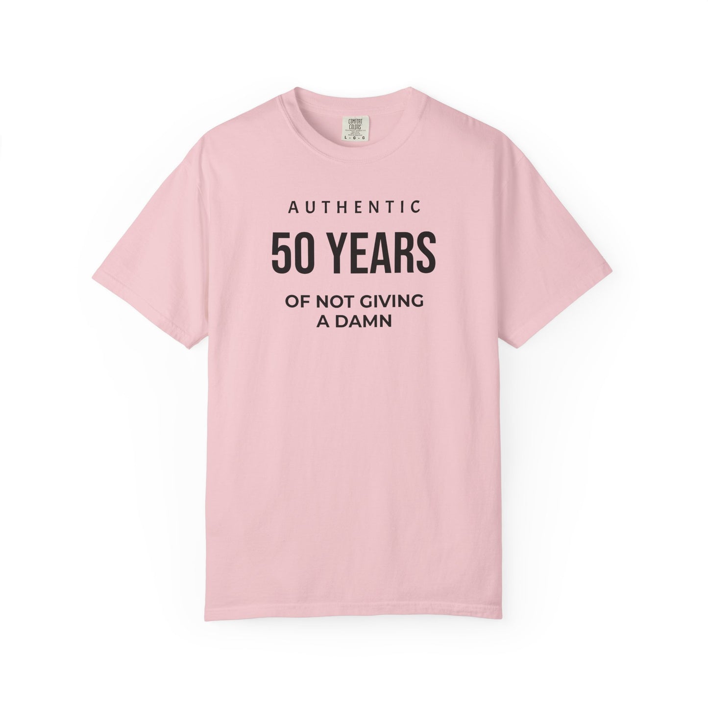 Many Years of Not Giving a Damn T-Shirt — Funny Custom Age Birthday Tee