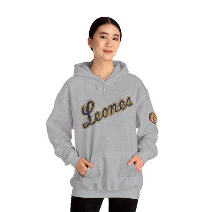 Venezuelan Baseball Fan, Leones del Caracas Unisex Heavy Blend™ Hooded Sweatshirt