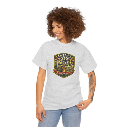 America 250 Anniversary Crest Tee | 4th of July USA