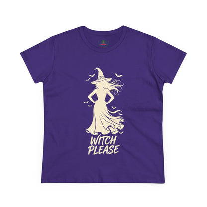 Witch Please Tee - Sassy Women's Halloween Witch Graphic T-Shirt