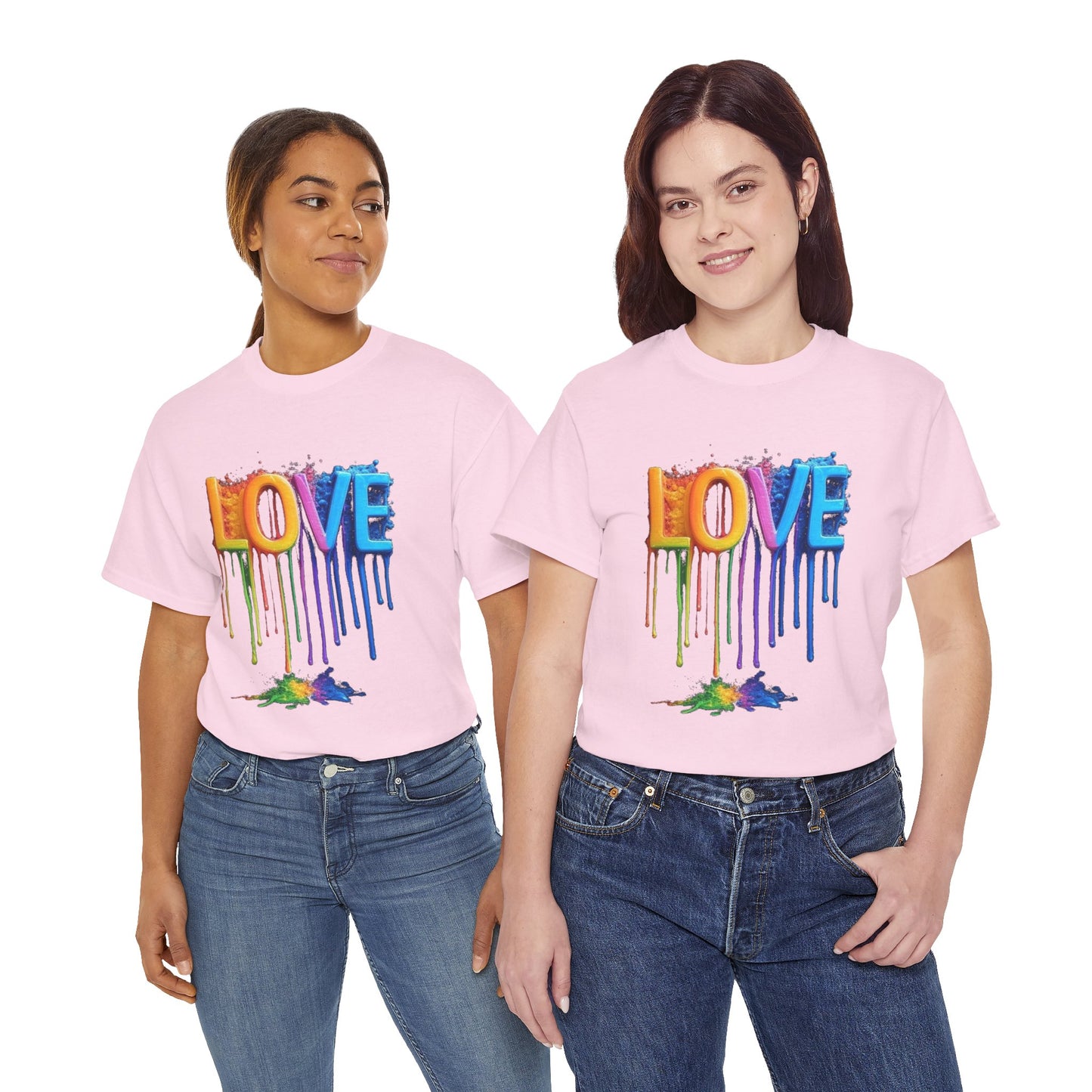 Rainbow Love Pride Unisex Tee - LGBTQ T-Shirt, Pride Apparel, LGBTQ Clothing