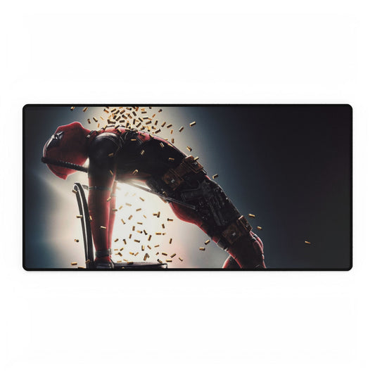 Deadpool Playmat, Gaming Mat, Marvel Comics Gift, MTG, TCG, Bullet Shower