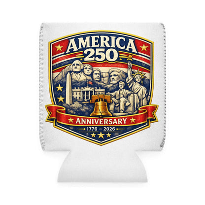 America 250th Anniversary Patriotic Can Cooler Sleeve | USA 250th