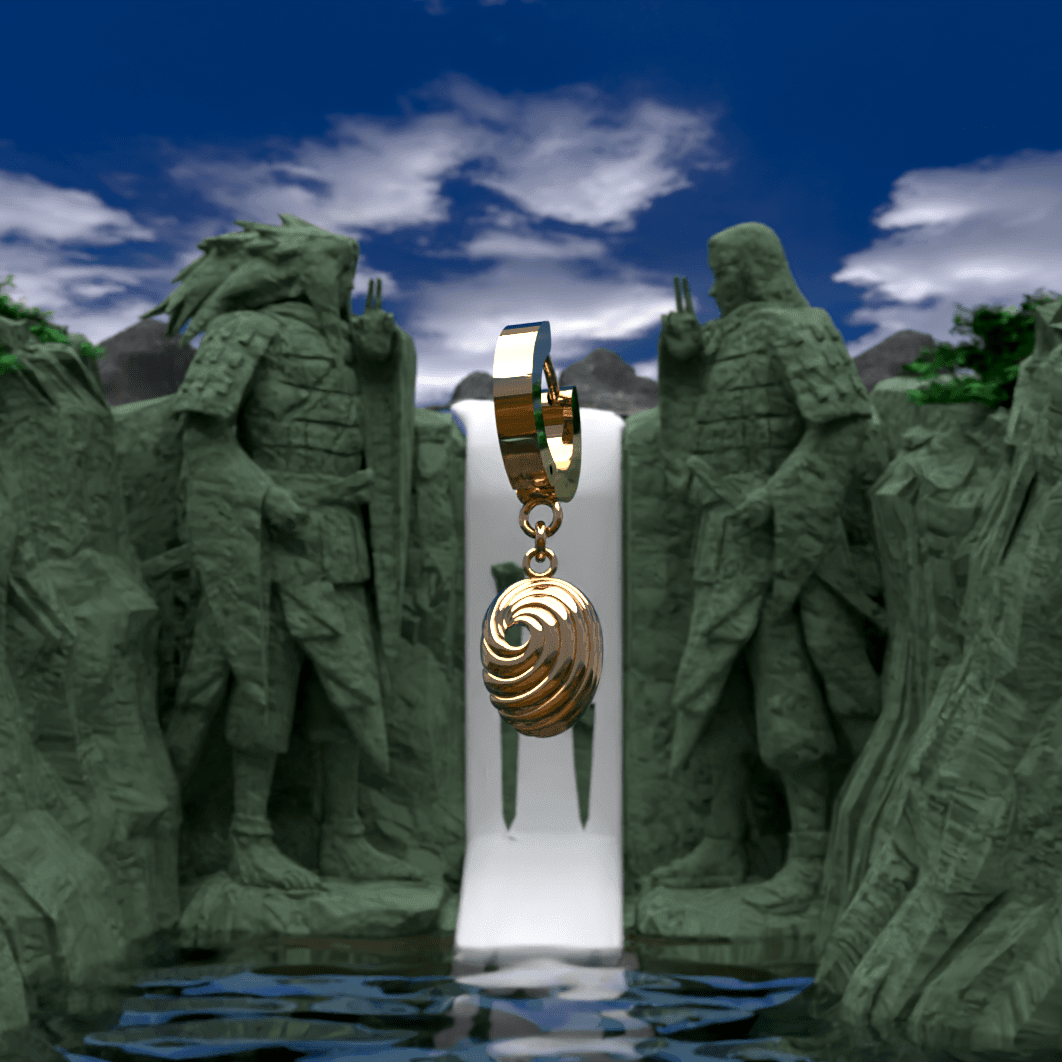 Naruto™ Tobi Mask Earring